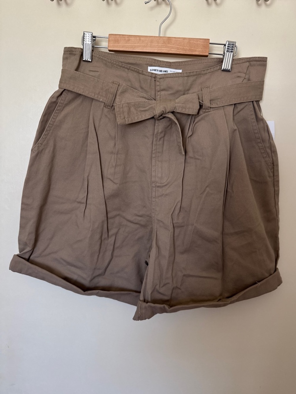 Elizabeth & James Women’s Paperbag Tie-Waist Women's Shorts size 6 / size 28
